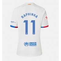 Echipament fotbal Barcelona Raphinha Belloli #11 Tricou Deplasare 2023-24 pentru femei maneca scurta